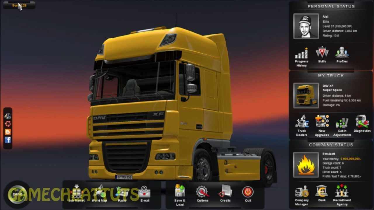 download euro truck simulator for free
