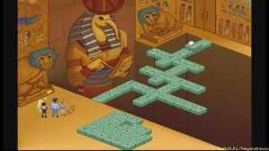 The ClueFinders 4th Grade Adventures Puzzle of the Pyramid for PC