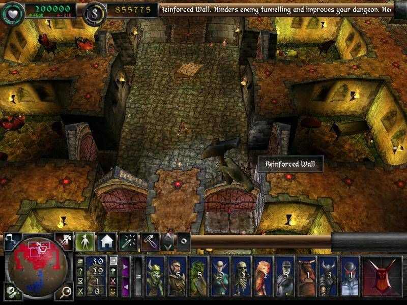 dungeon keeper 2 controls