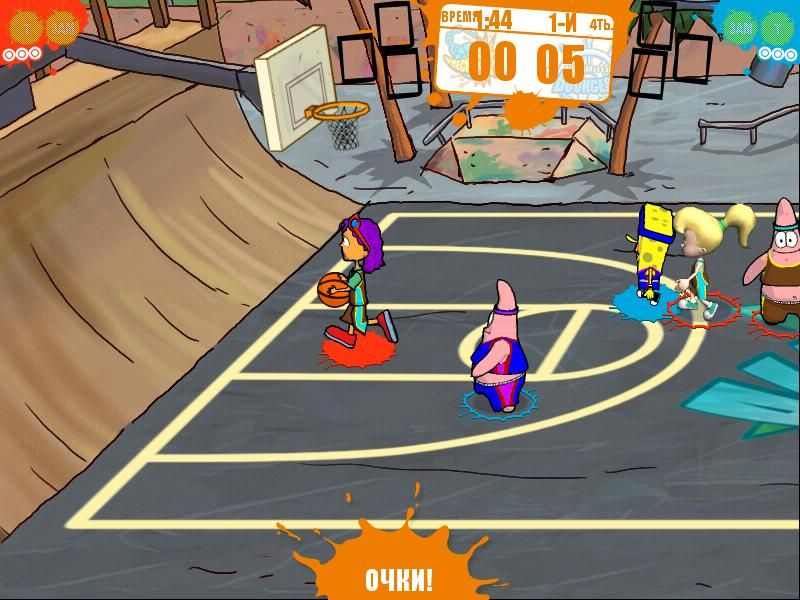 nicktoons basketball game online